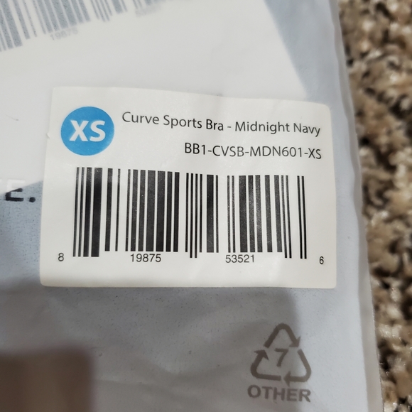 Buffbunny curve sports bra midnight navy - Picture 5 of 8